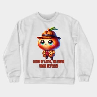 Detective Onion - The Sleuthing Bulb Crewneck Sweatshirt